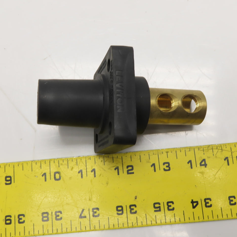 Leviton Series 16 600V 400A AC/DC Panel Mount Taper Nose Inline Receptacle
