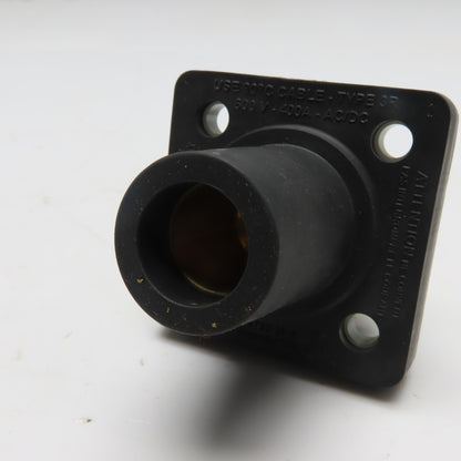 Leviton Series 16 600V 400A AC/DC Panel Mount Taper Nose Inline Receptacle