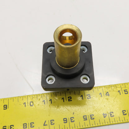 Leviton Series 16 600V 400A AC/DC Panel Mount Taper Nose Inline Receptacle