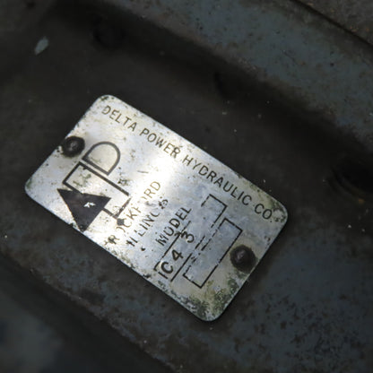 Delta Power Hydraulic Co. C43 50 Gallon 10HP Hydraulic Power Unit 230/460V 3Ph