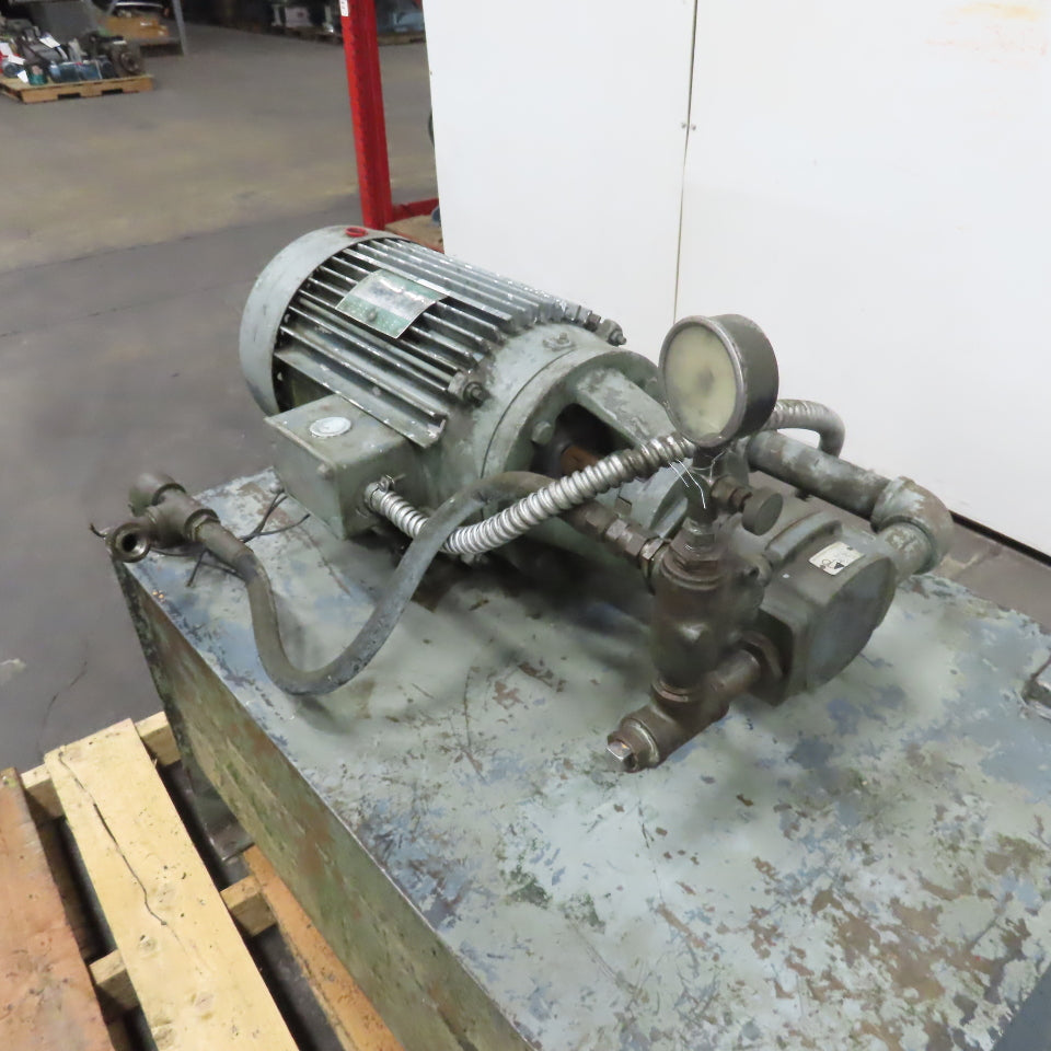 Delta Power Hydraulic Co. C43 50 Gallon 10HP Hydraulic Power Unit 230/460V 3Ph