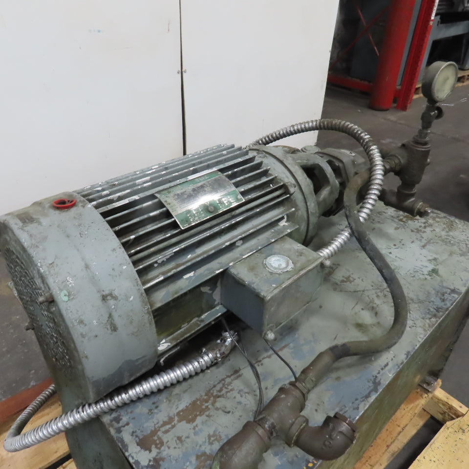 Delta Power Hydraulic Co. C43 50 Gallon 10HP Hydraulic Power Unit 230/460V 3Ph