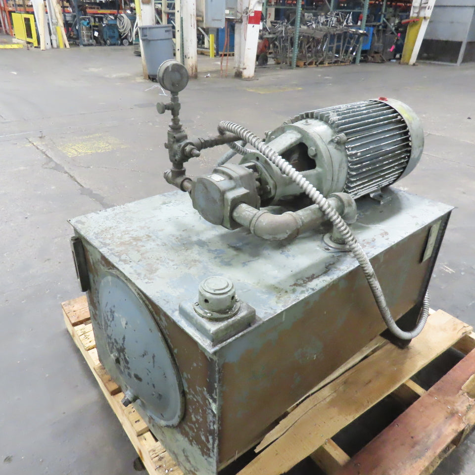 Delta Power Hydraulic Co. C43 50 Gallon 10HP Hydraulic Power Unit 230/460V 3Ph