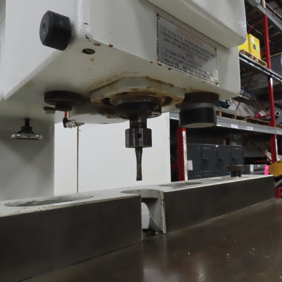 Cantek SR-750 7.5HP Pneumatic Overarm Pin Router 3Ph 460V 29-1/2" Throat
