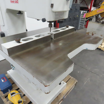 Cantek SR-750 7.5HP Pneumatic Overarm Pin Router 3Ph 460V 29-1/2" Throat