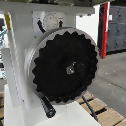 Cantek SR-750 7.5HP Pneumatic Overarm Pin Router 3Ph 460V 29-1/2" Throat
