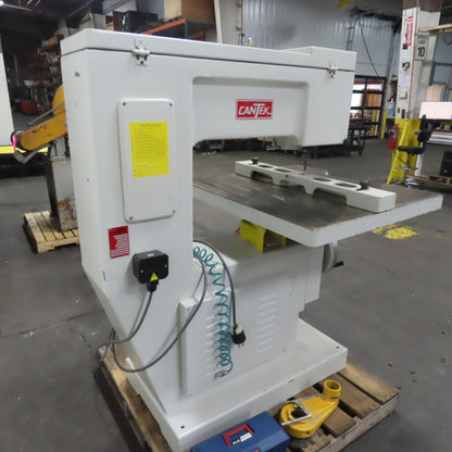 Cantek SR-750 7.5HP Pneumatic Overarm Pin Router 3Ph 460V 29-1/2" Throat