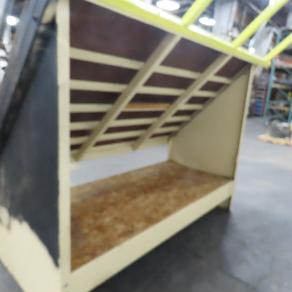 Ritter R215E/A  5' x 8' Face Frame Assembly A Frame Table 3 Pneumatic Clamps