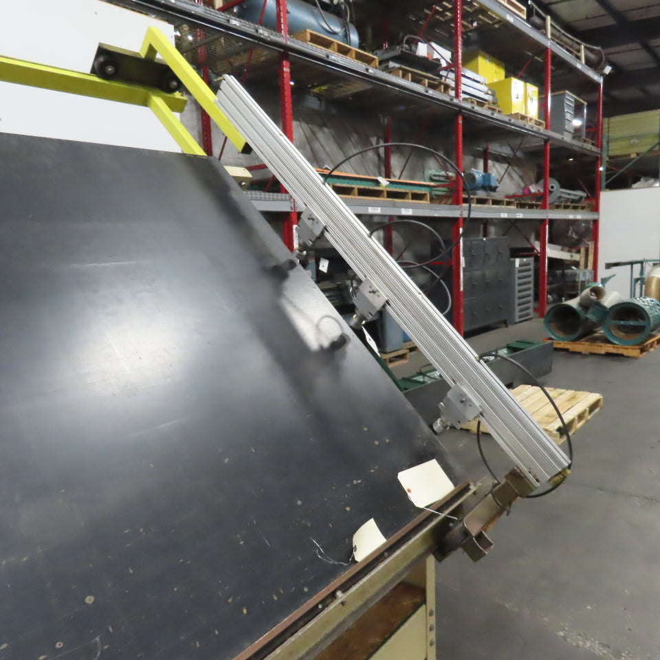 Ritter R215E/A  5' x 8' Face Frame Assembly A Frame Table 3 Pneumatic Clamps