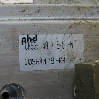 PHD CRS3U 40 x 5/8 -M Compact Pneumatic Swing Clamp 5/8" Stroke 1/4 Turn