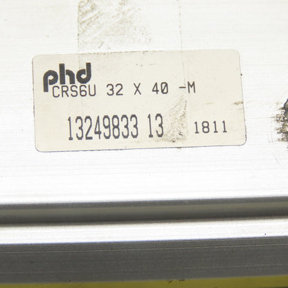 PHD CRS6U 32 x 40 -M Compact Pneumatic Power Clamp Cylinder 90°