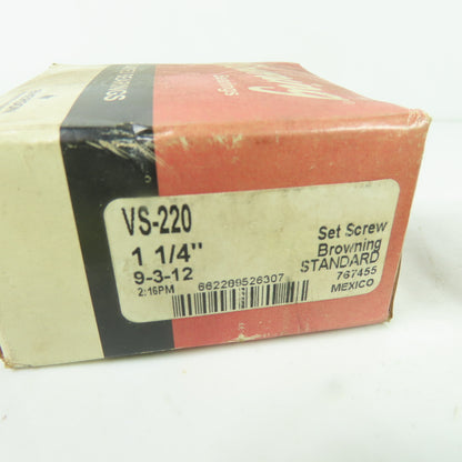 Browning VS-220 1 1/4" Set Screw Mounted Bearing NEW