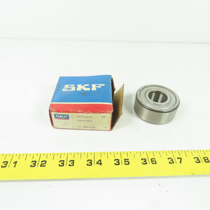 SKF 3304 A-2Z/C3 Double Row Angular Contact Ball Bearing 52mm OD x 20mm Bore