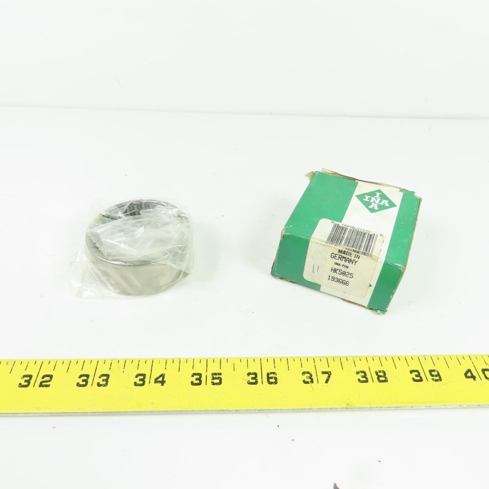 INA 193666 HK5025 Drawn Cup Needle Roller Bearing 58mm x 50mm ID x 25mm W
