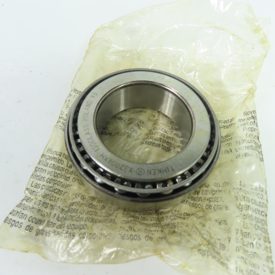 Timken 32008XM IsoClass Tapered Roller Bearing 68mm OD 40mm Bore NEW
