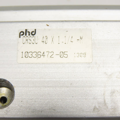 PHD 10336472-05 CRS3U 40 x 1 1/4 -M Compact Pneumatic Power Swing Clamp Cylinder