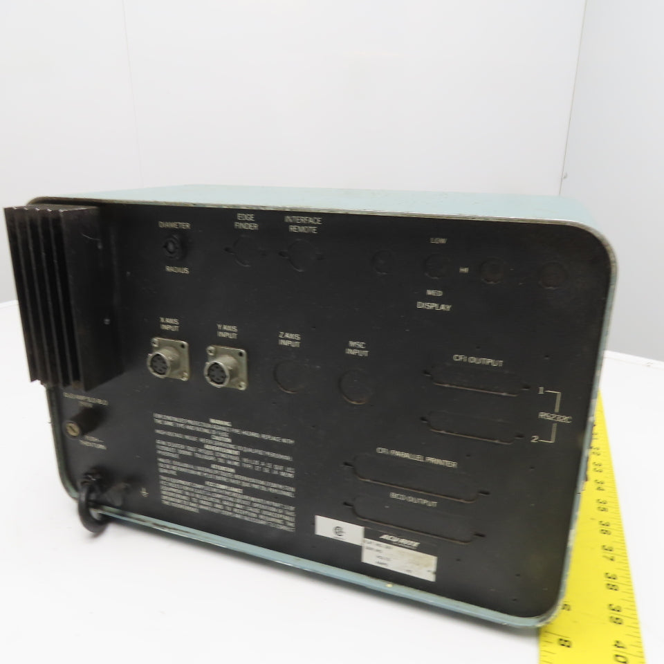 Acu-Rite 387 5974000 III Series 2 Axis Digital Readout DRO Display Console