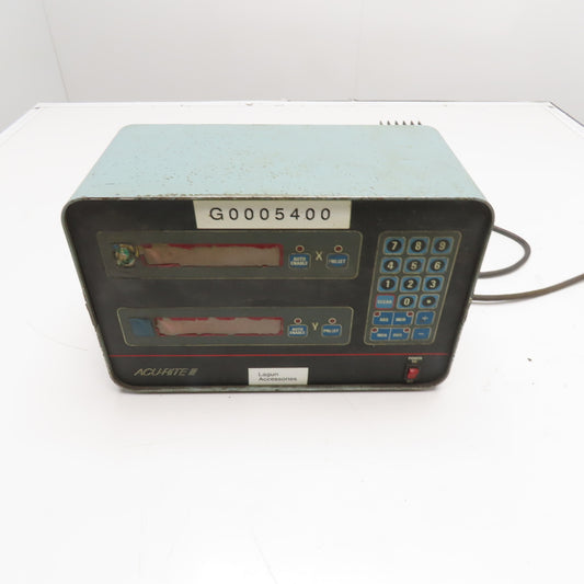Acu-Rite 387 5974000 III Series 2 Axis Digital Readout DRO Display Console