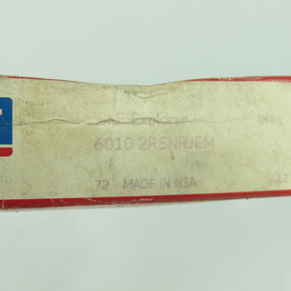 SKF 6010 2RSNRJEM Deep Groove Ball Bearing 80mm OD x 50mm Bore x 16mm W NEW