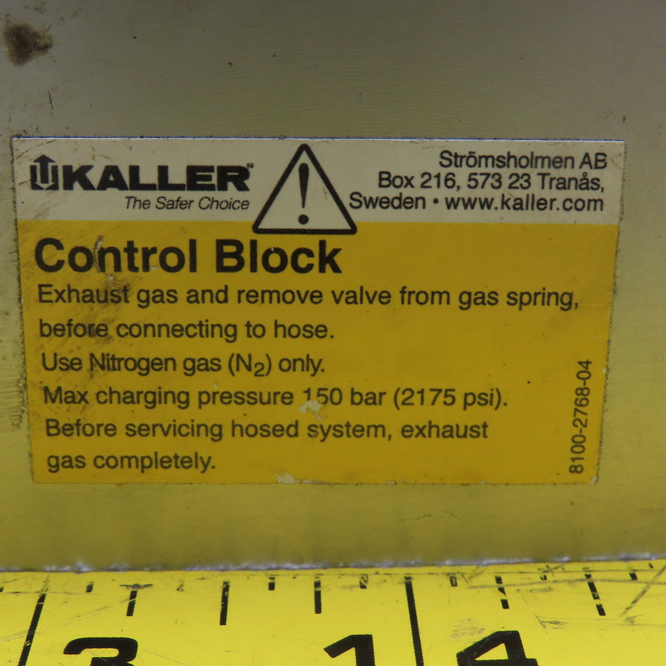 Kaller Gas Link Control Block