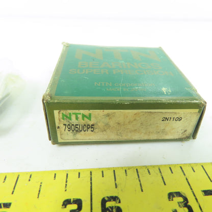 NTN 7905UCP5 Super Precision Ball Bearing 42mm OD 25mm Bore NEW