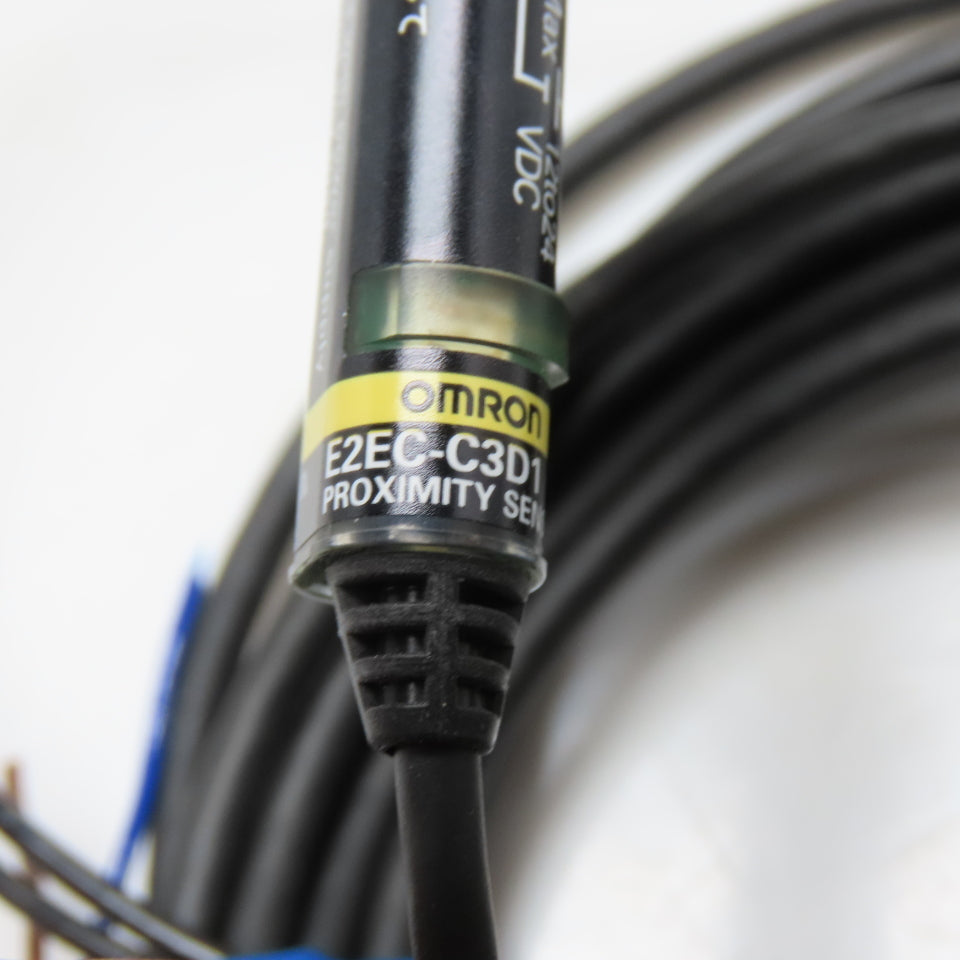 Omron E2EC-C3D1 Subminiature Cylindrical Proximity Sensor 12-24VDC