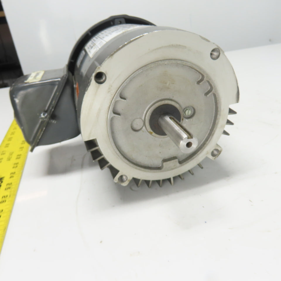 U.S. MOTORS U13S2ACR 1/3HP UniMount Electric Motor 208-230/460V 3Ph 1745RPM 56C