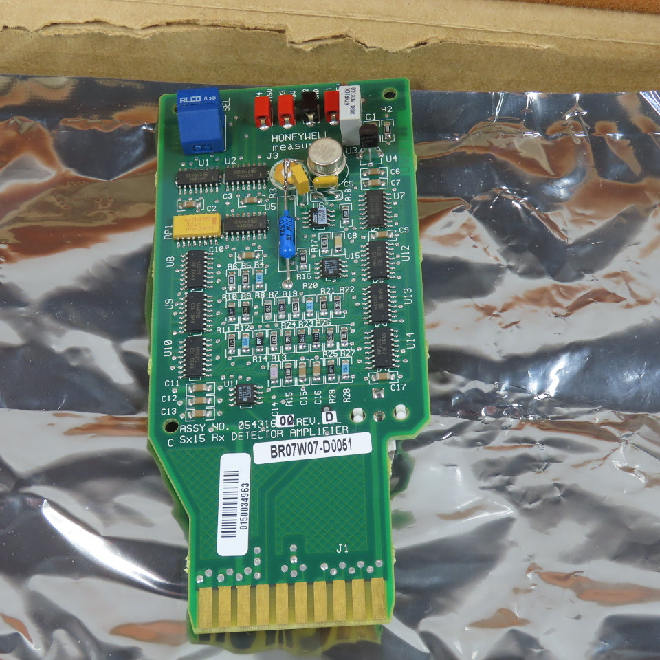 Honeywell Measurex 05431600 Rev D Sx15 Rx Detector Amplifier 04431600 New