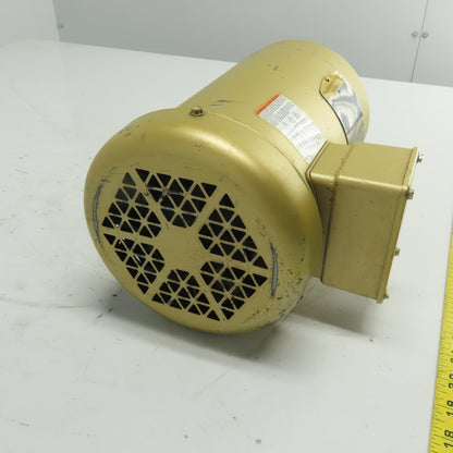 Baldor CEM3556 1HP Electric Motor 230/460V 3Ph 1155RPM 56C Frame Tested