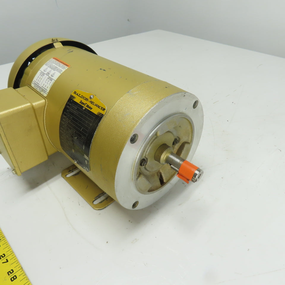 Baldor CEM3556 1HP Electric Motor 230/460V 3Ph 1155RPM 56C Frame Tested