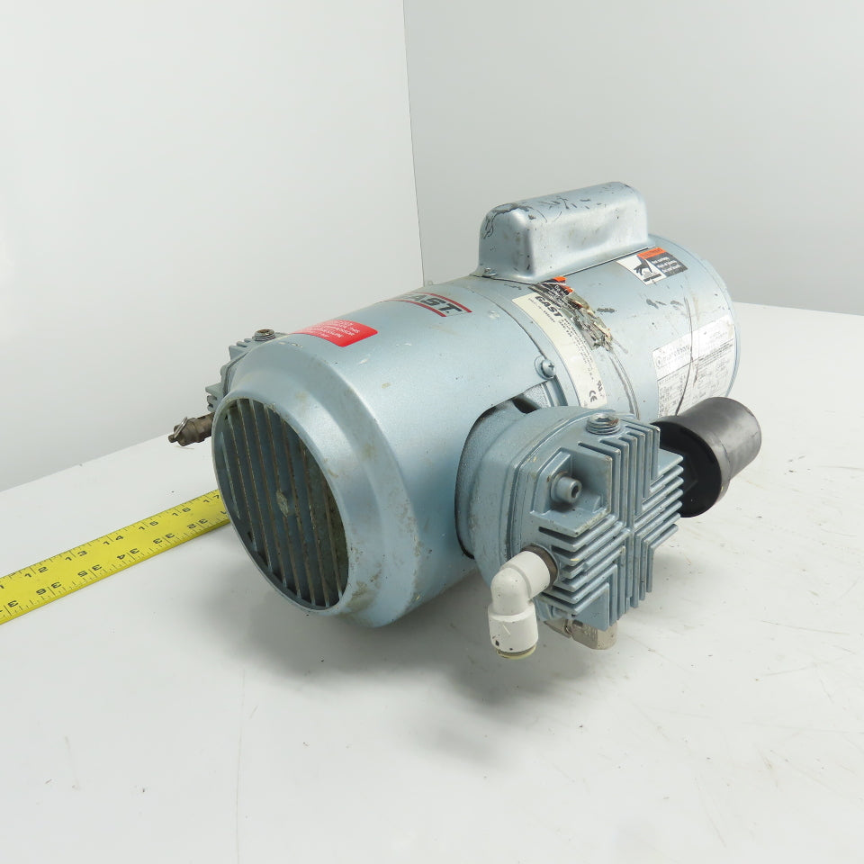 Gast 5HCD-10-M550NGX 3/4HP Piston Air Compressor 115/208-230V 1Ph 1725RPM Tested
