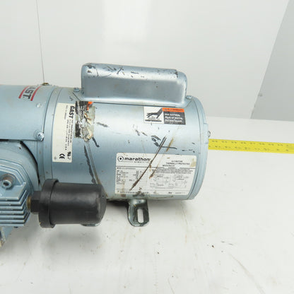 Gast 5HCD-10-M550NGX 3/4HP Piston Air Compressor 115/208-230V 1Ph 1725RPM Tested