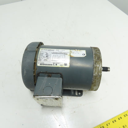 Marathon 56T17F5324J 1-1/2HP AC Electric Motor 208-230/460V 3Ph 1725RPM 56HC