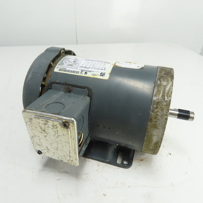 Marathon 56T17F5324J 1-1/2HP AC Electric Motor 208-230/460V 3Ph 1725RPM 56HC