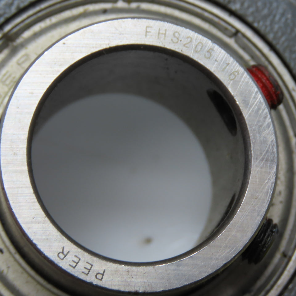 Peer F3X205 FHS205-16 Triangular Flange Bearing Unit 1" Bore