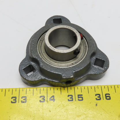 Peer F3X205 FHS205-16 Triangular Flange Bearing Unit 1" Bore
