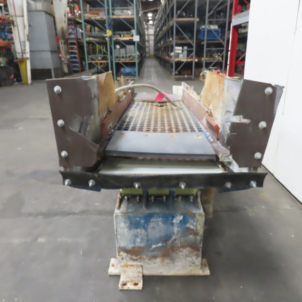 Almco Model OSC Vibratory Industrial Finishing System 230/460V 3Ph 92" x 22"