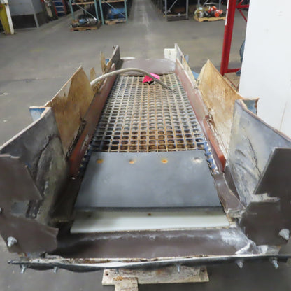 Almco Model OSC Vibratory Industrial Finishing System 230/460V 3Ph 92" x 22"