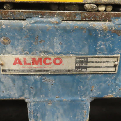 Almco Model OSC Vibratory Industrial Finishing System 230/460V 3Ph 92" x 22"