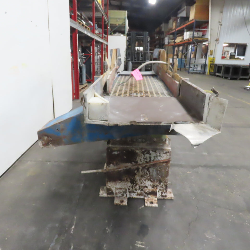Almco Model OSC Vibratory Industrial Finishing System 230/460V 3Ph 92" x 22"