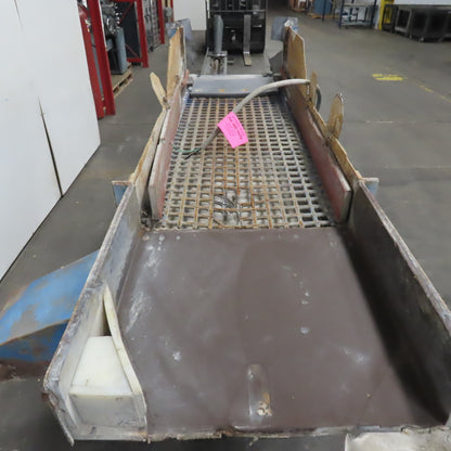 Almco Model OSC Vibratory Industrial Finishing System 230/460V 3Ph 92" x 22"