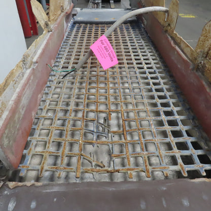 Almco Model OSC Vibratory Industrial Finishing System 230/460V 3Ph 92" x 22"
