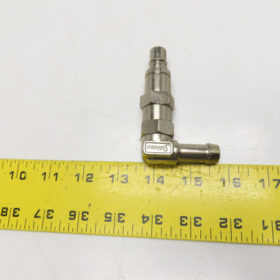 Staubli RMI 09 Temperature Control Quick Coupling 10mm Bore 90° 1/2" Hose