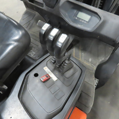 Doosan GC45S-9 8500lb Cap LP Forklift 185" Lift 2-Stage Mast Side Shift 5225Hrs