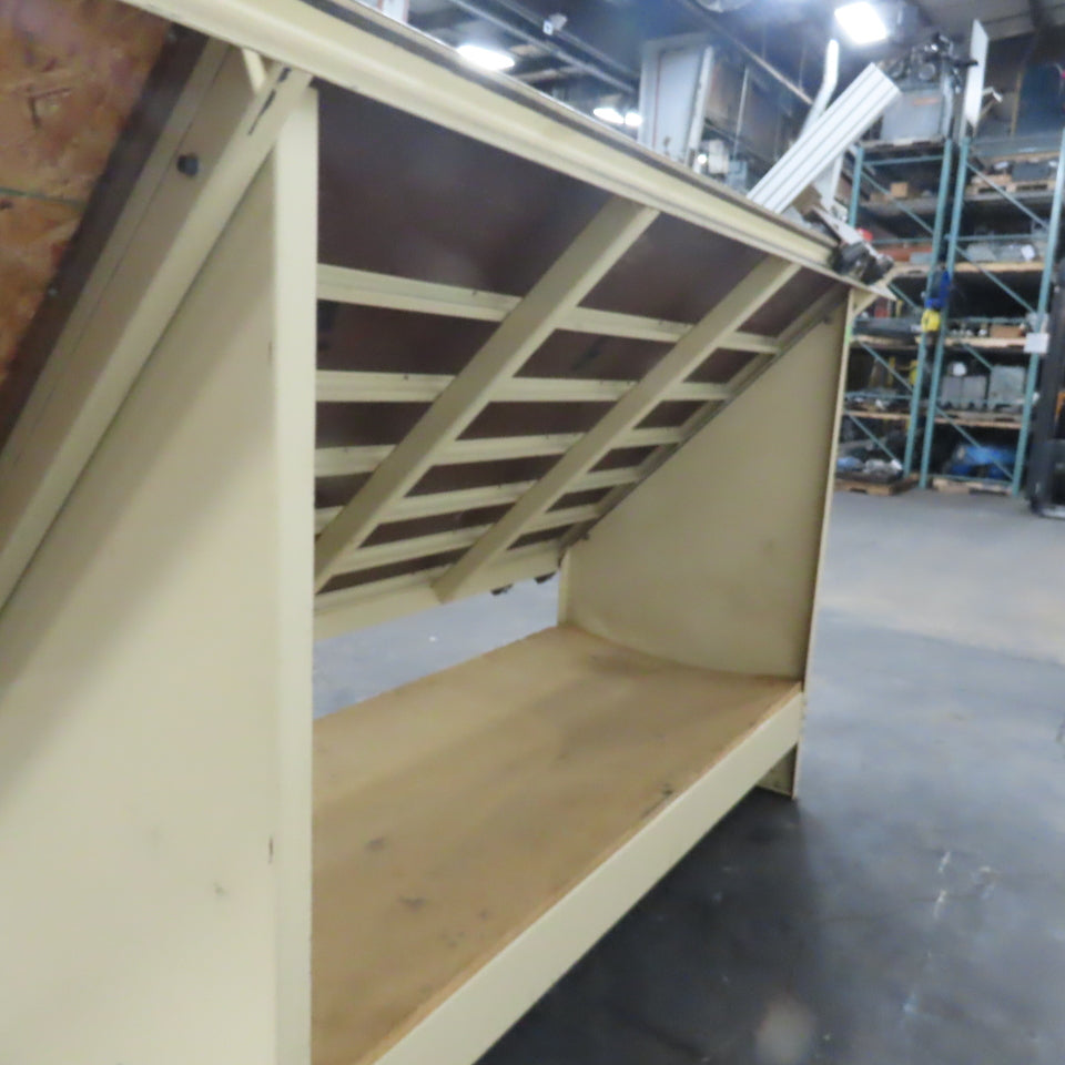 Ritter R215 E/A  5' x 8' Face Frame Assembly A Frame Table 5 Pneumatic Clamps