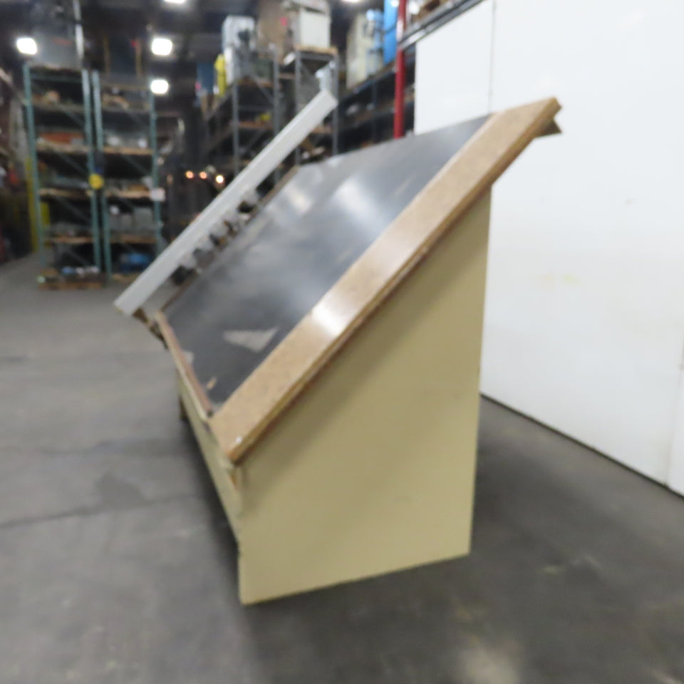 Ritter R215 E/A  5' x 8' Face Frame Assembly A Frame Table 5 Pneumatic Clamps