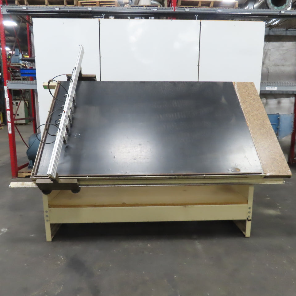 Ritter R215 E/A 5' x 8' Face Frame Assembly A Frame Table 5 Pneumatic ...