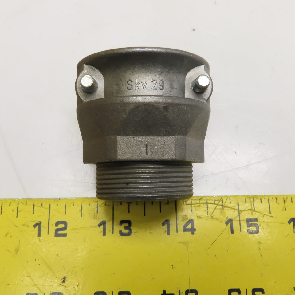 SKV 29 1" Cable Gland Clamp Box Connector PG29 Male Thread