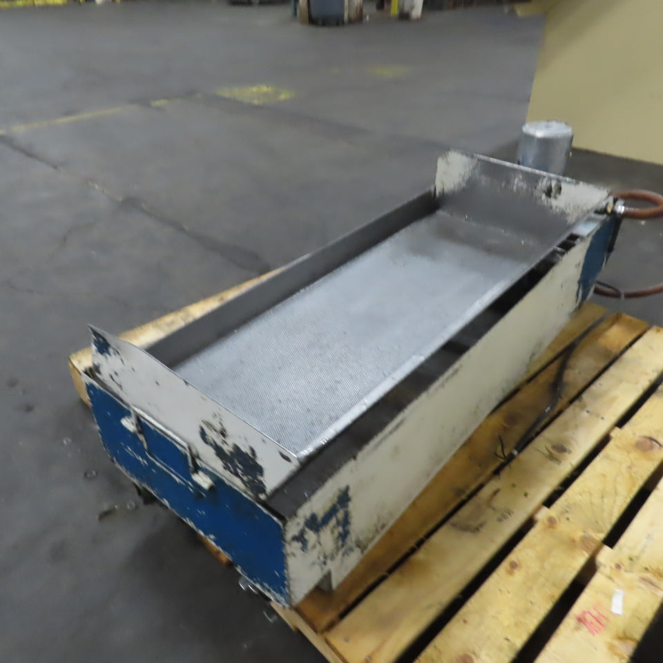 Machine Under Coolant Oil Catch Pan Tray 208V 38" x 13" Tray