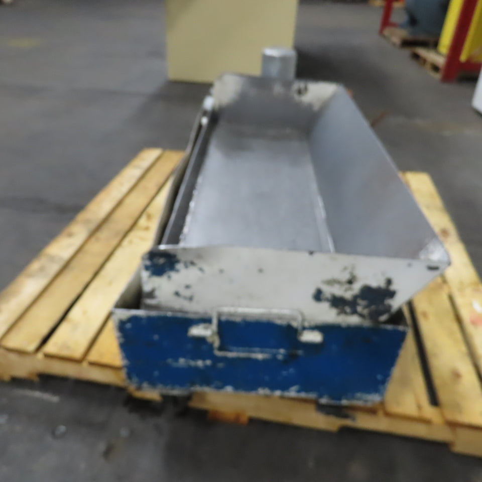 Machine Under Coolant Oil Catch Pan Tray 208V 38" x 13" Tray